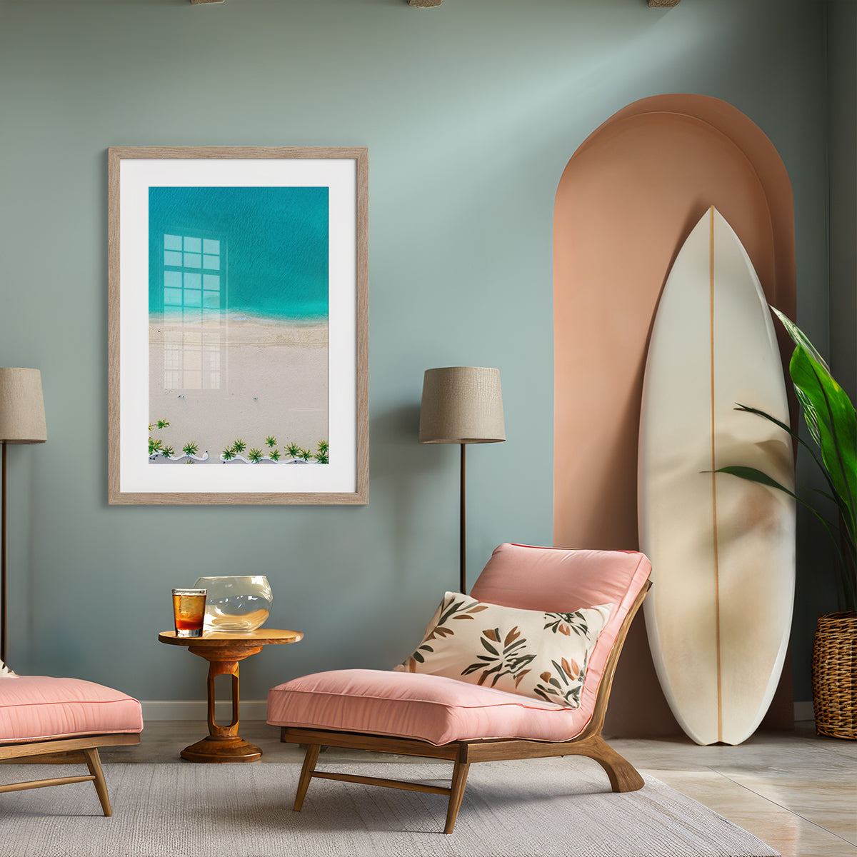 Eagle View Trees and Beach