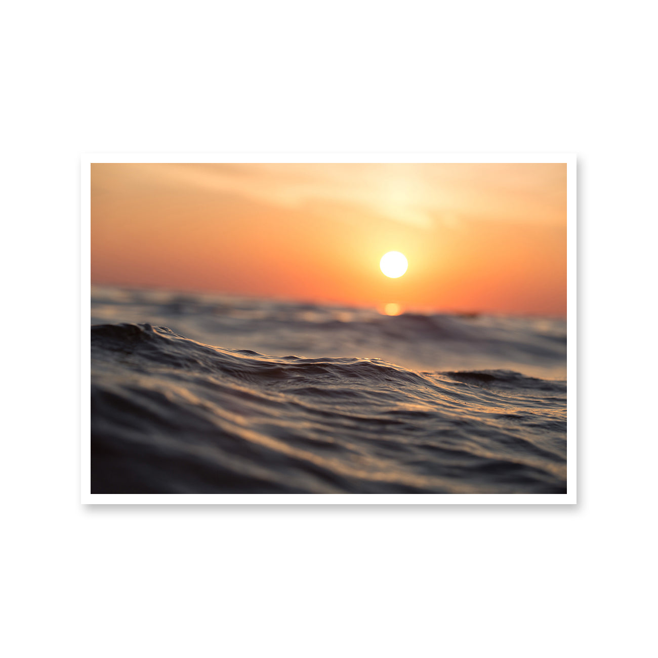 Sunset Water Peaks