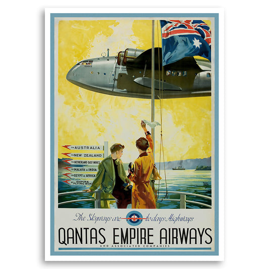 The Skyways are todays Highways - QANTAS Empire Airways