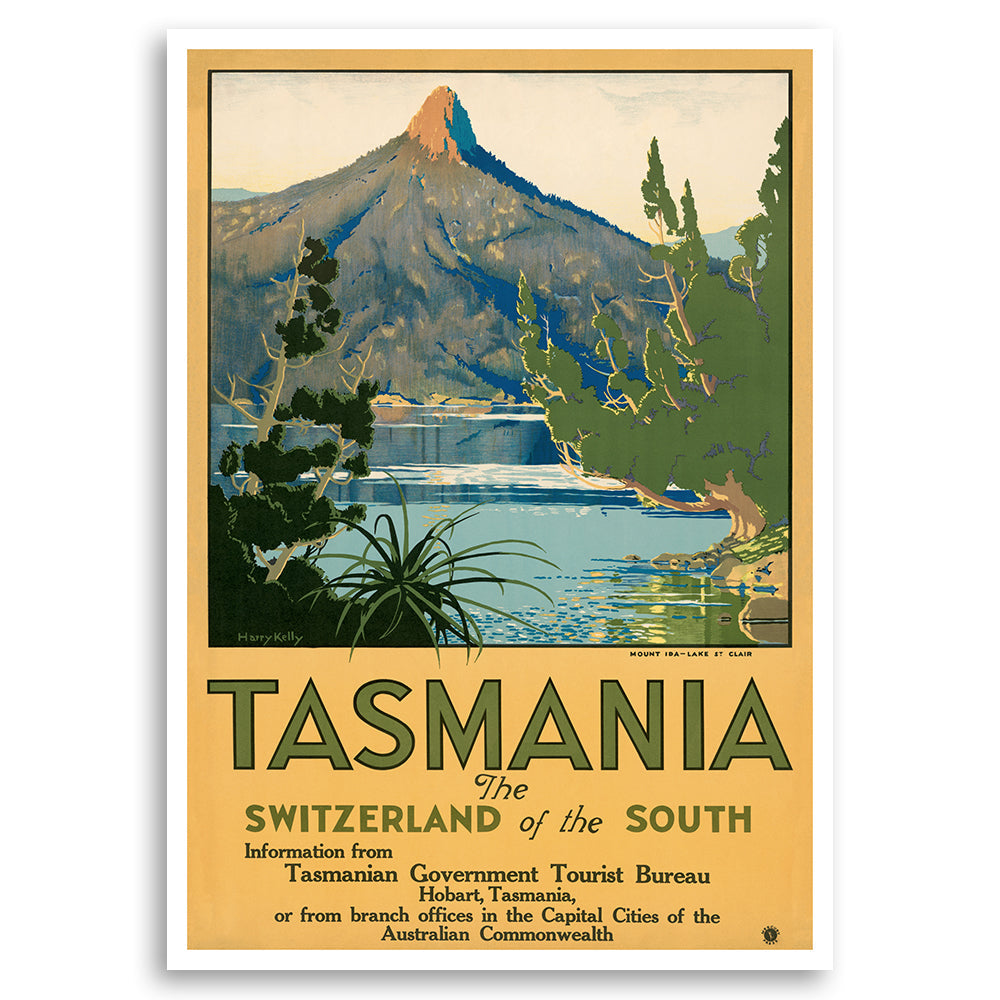 Tasmania The Switzerland of the South | Print Shed