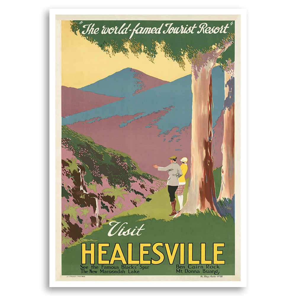 Visit Healesville - Famous Blacks Spur and The New Maroondah Lake