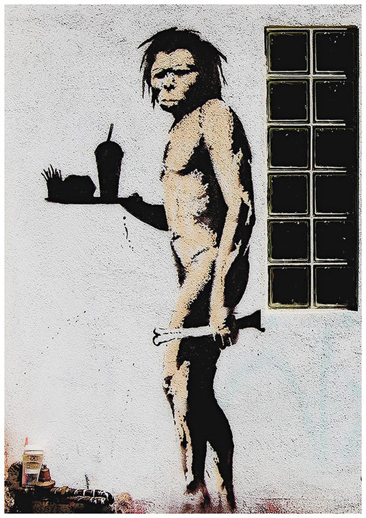 Banksy MacApe Poster