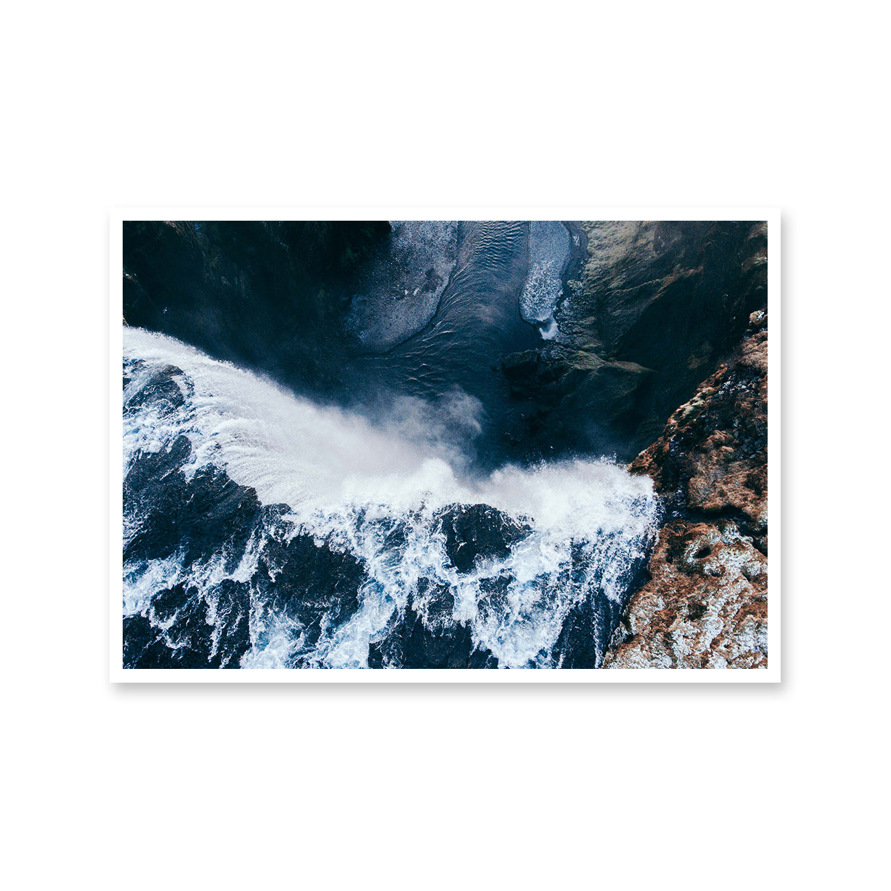 Deep Ocean Rock Waves from Above