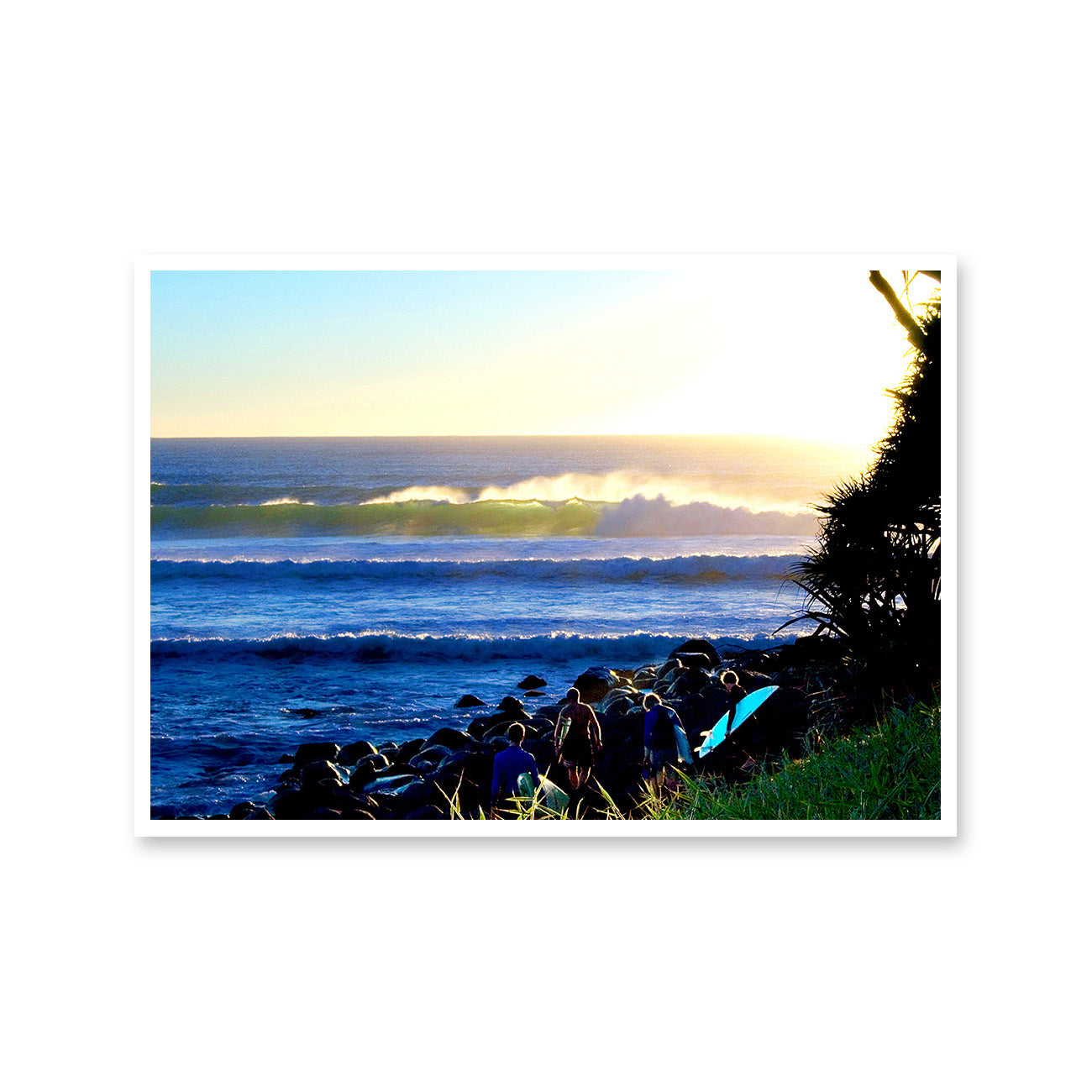 Surfers on the Hill