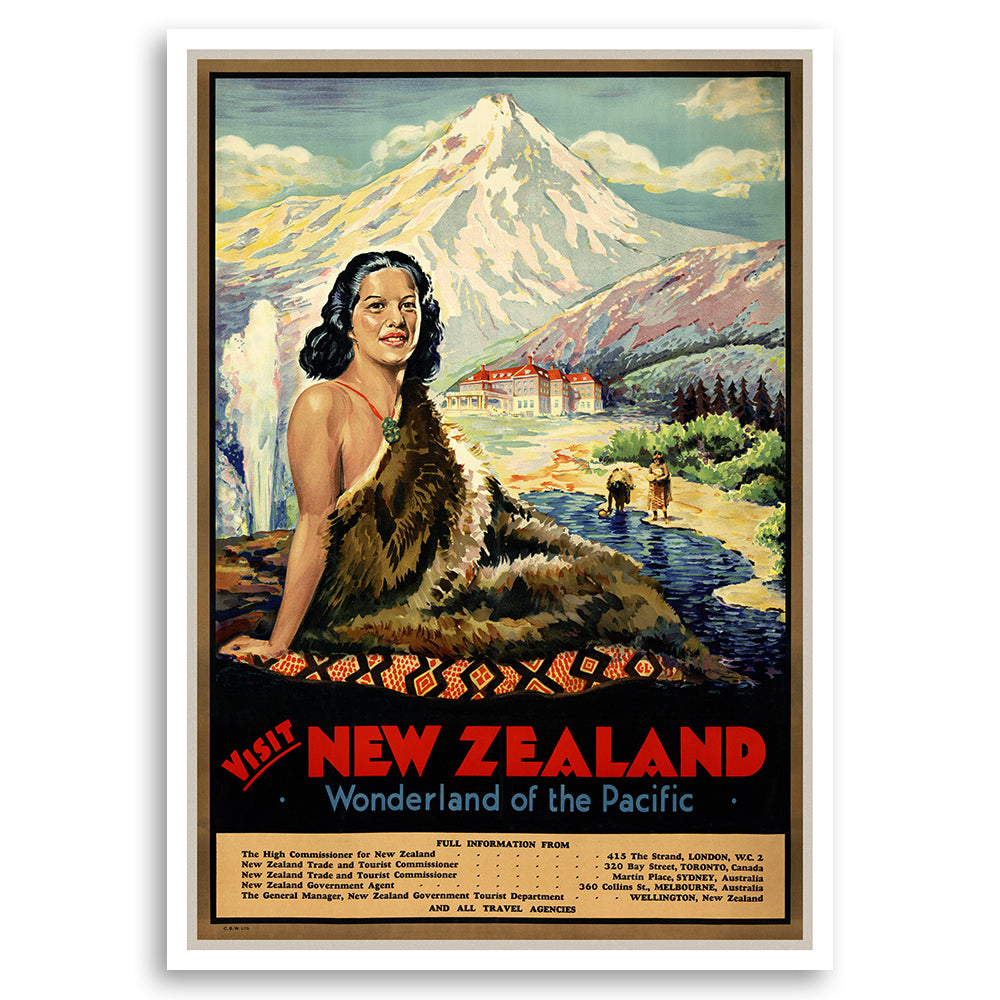Visit New Zealand Wonderland of the Pacific
